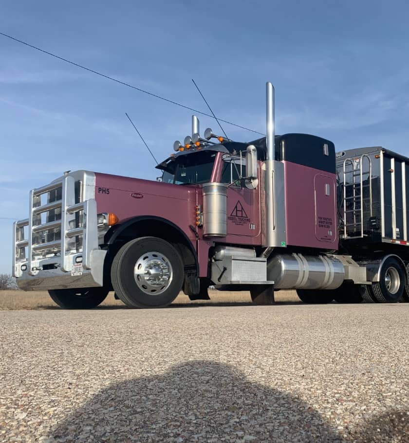 red peterbilt