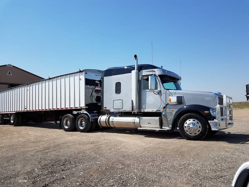 silver freightliner